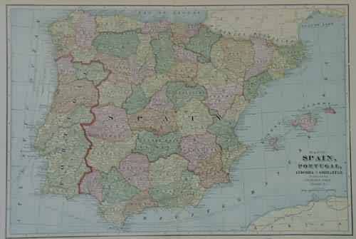 Map of Spain Map of Spain