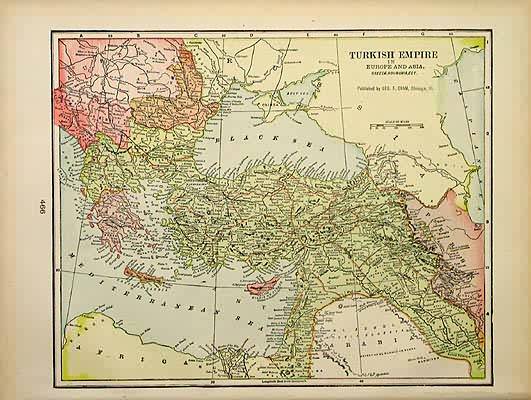 Turkish Empire in Europe and Asia