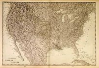 Topographical United States