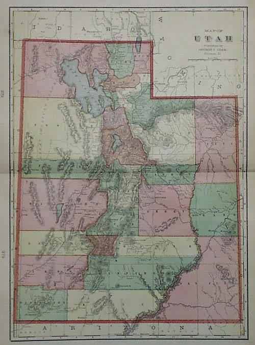 Map of Utah