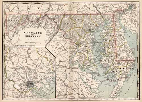 Maryland and Delaware