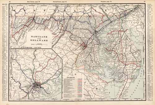 Maryland and Delaware