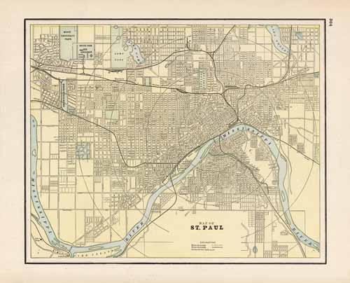 Map of St. Paul