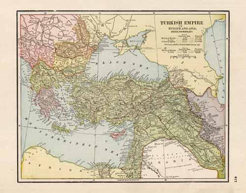 Turkish Empire in Europe and Asia