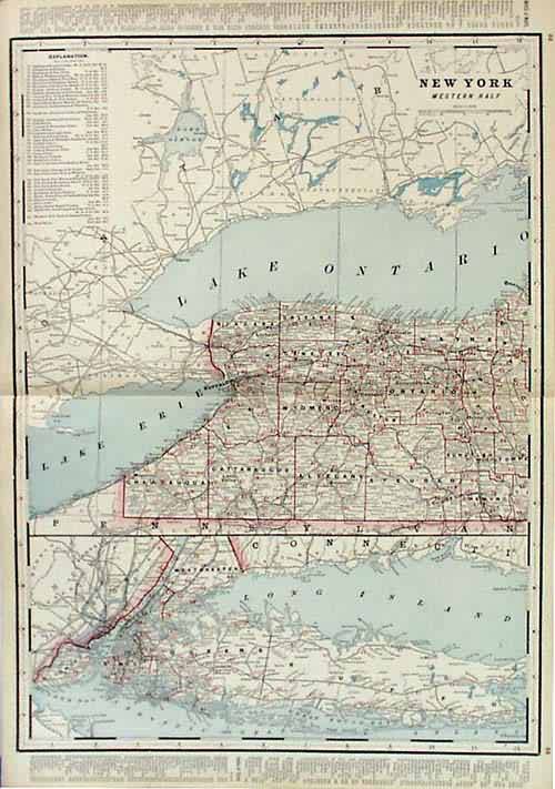 Western Portion of New York - Art Source International