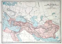 Map of The Empire of Alexander The Great B.C. 331--301