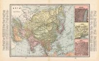 Asia (with inset maps of Jerusalem