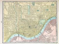 Map of Cincinnati