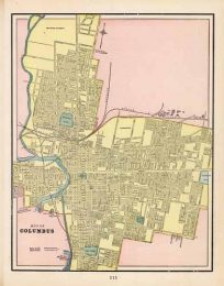 Map of Columbus