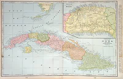 Official Map of Cuba
