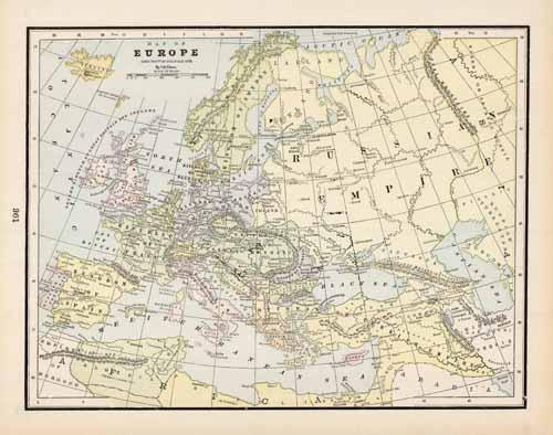 Europe Since Treaty of Berlin