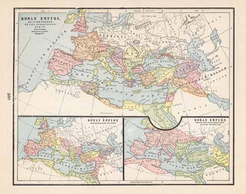 Roman Empire A.D. 98