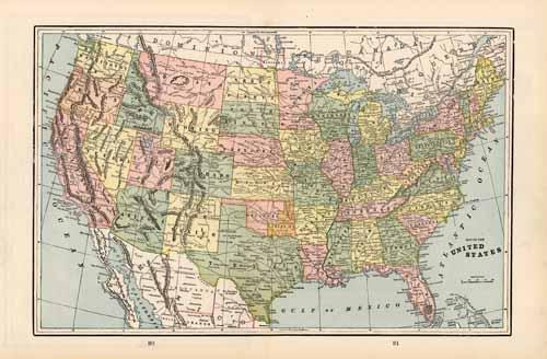 Map of the United States Map of the United States