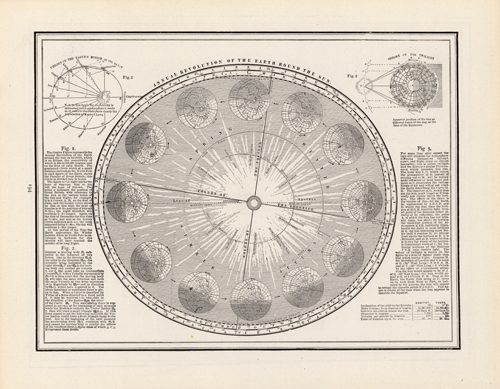 Annual Revolution of the Earth Round the Sun