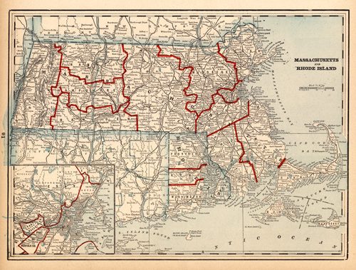 Massachusetts and Rhode Island