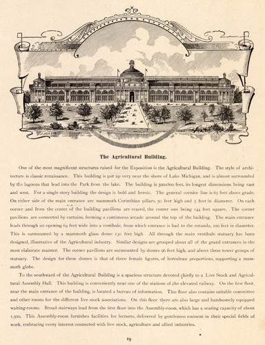 The Agricultural Building