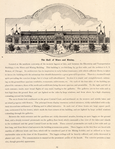 The Hall of Mines and Mining