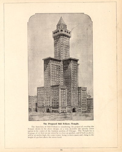Proposed Odd Fellows Temple Proposed Odd Fellows Temple