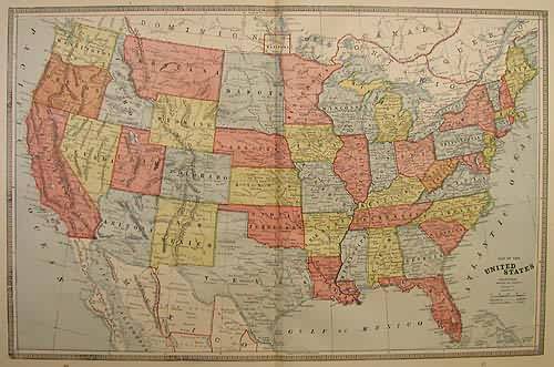 Map of the United States