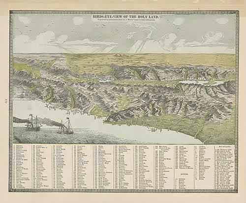 Birds Eye View of the Holy Land'