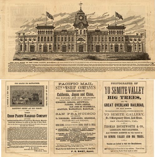 The Main Depot of the Union Pacific Railroad (Omaha