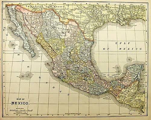 Map of Mexico