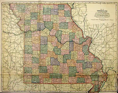 Map of Missouri