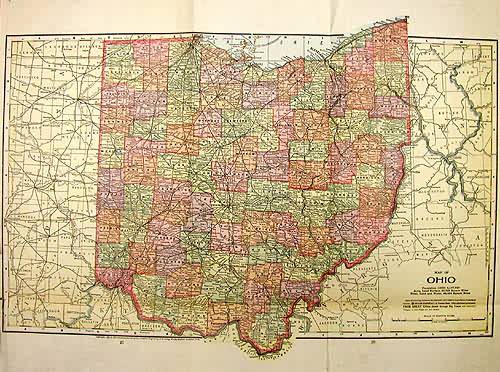 Map of Ohio Map of Ohio