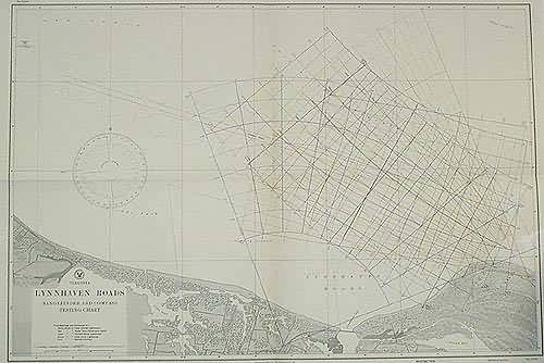 Virginia Lynnhaven Roads Rangefinder and Compass Testing Chart