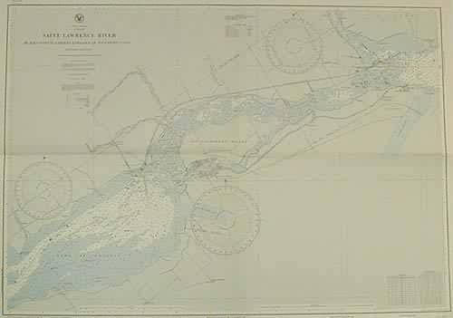 Saint Lawrence River Mc. Kies Point to Eastern Entrance of Soulanges Canal