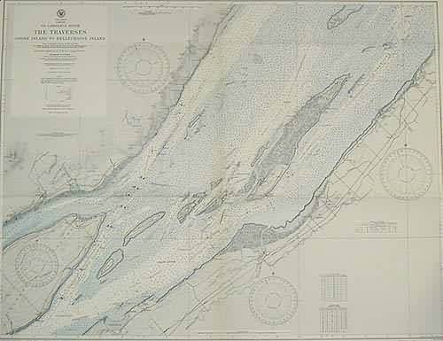 St. Lawrence River The Traverses Goose Island to Bellechasse Island