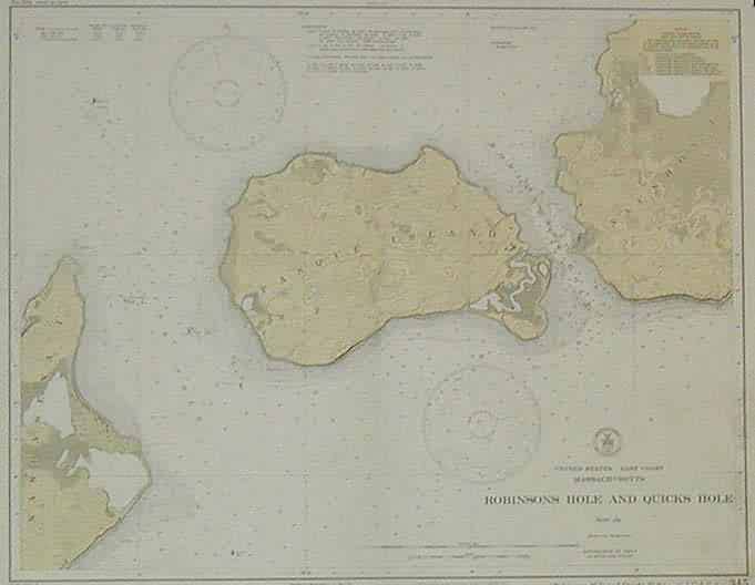 United States - East Coast Massachusetts Robinsons Hole and Quicks Hole