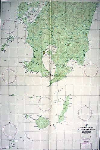Western Japan - Kagoshima Area (Mercator Projection)