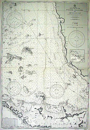 Pingue Channel to Arenas Cay