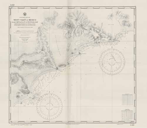 West Coast of Mexico from Chipequa Pt to Ventosa Bay