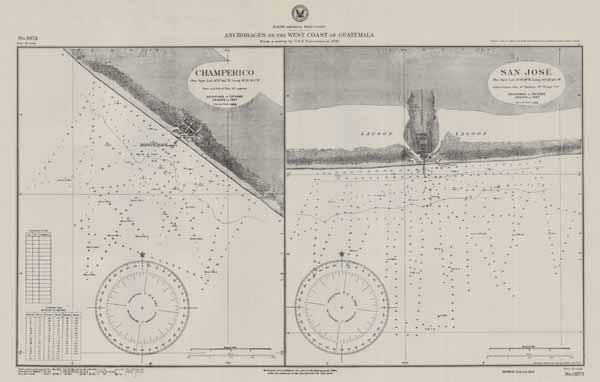 Anchorages on the West Coast of Guatemala