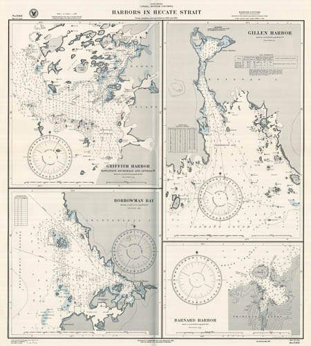 British Columbia - Harbors in Hecate Strait: Griffith Harbor