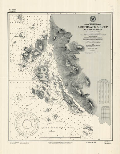 British Columbia - Southgate Group and Anchorages