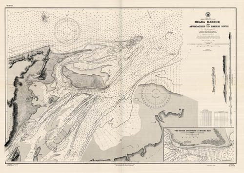 Borneo - Muara Harbor and Approaches to Brunei River