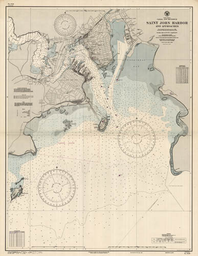 New Brunswick - Saint John Harbor and Approaches