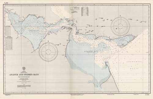 Siberia - Bering Sea - Anadyr and Onemen Bays