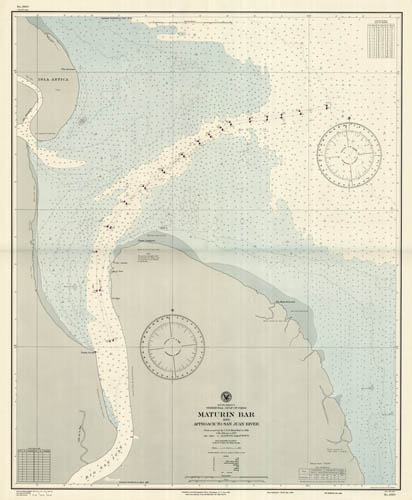 Venezuela - Gulf of Paria - Maturin Bar and Approach to San Juan River