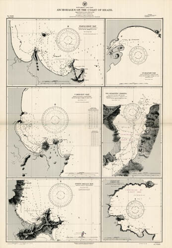 Brazil - Anchorages on the Coast of Brazil - Itapocoroy Bay