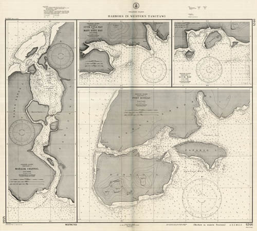 Philippines - Harbors in Western Tawitawi: Manalik Channel Philippines - Harbors in Western Tawitawi: Manalik Channel
