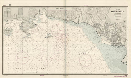 West Indies - Trinidad & Tobago - Port of Spain (Anchorage Chart BB) West Indies - Trinidad & Tobago - Port of Spain (Anchorage Chart BB)
