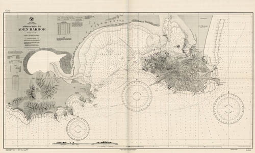 Yemen - Gulf of Aden - Approaches to Aden Harbor