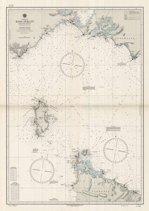 Australia - Bass Strait (Western Sheet)