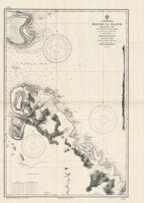 Vanuatu - South Pacific Ocean - New Hebrides Islands - Malekula Island (Northern Part) with Portion of Malo Island