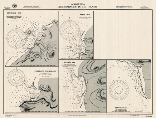 Vanuatu - New Hebrides Islands - Anchorages in Epi Island (Ringdove Bay