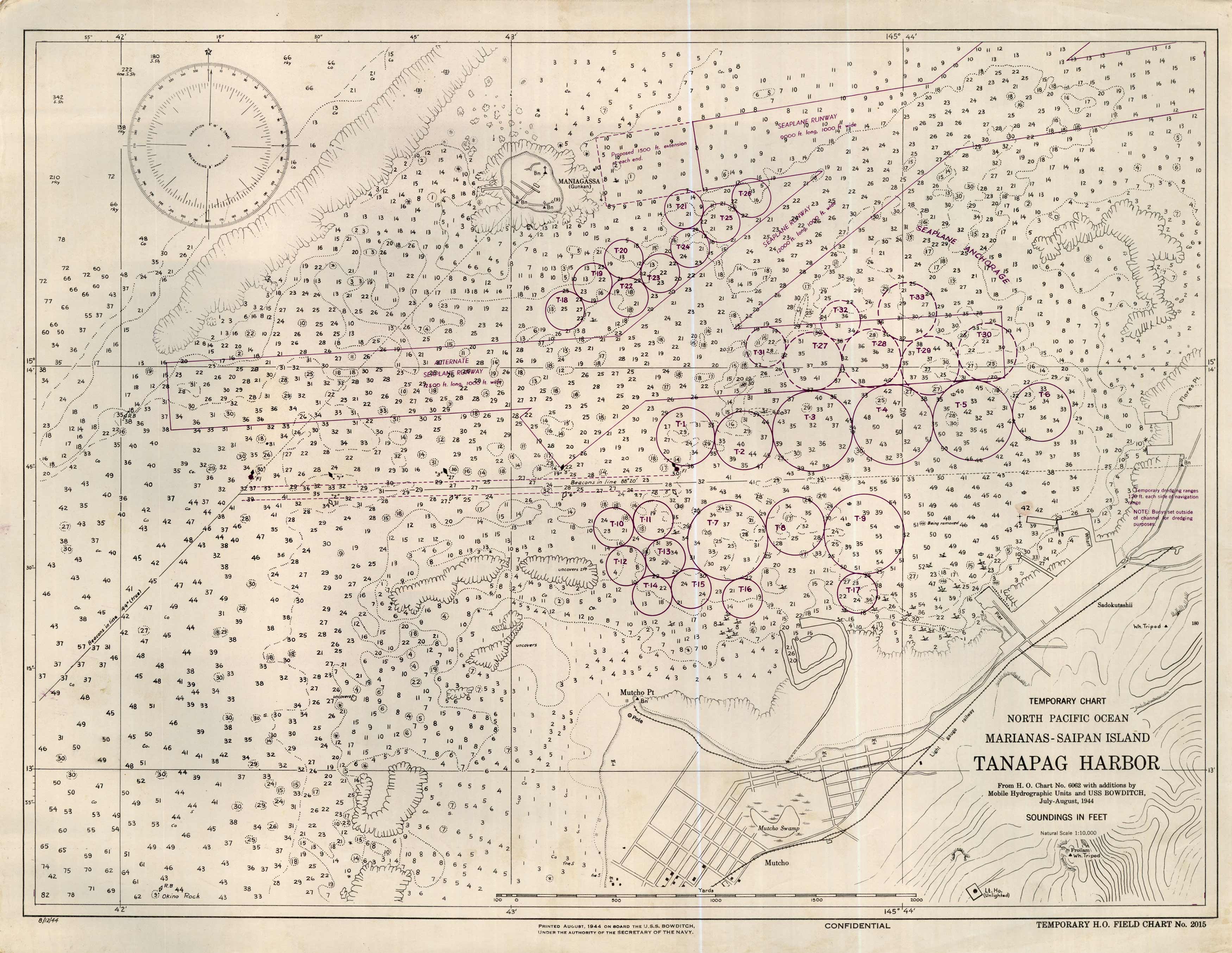 Temporary Chart - North Pacific Ocean Temporary Chart - North Pacific Ocean